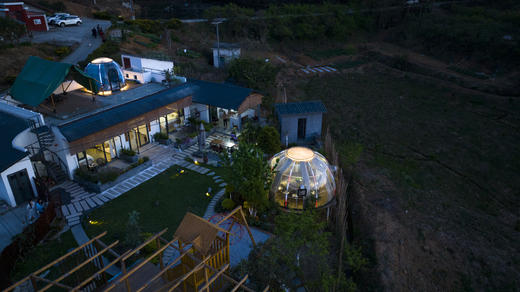 【成都近郊黄龙溪·214号院】4房花园小院，双流，村子里的乡野小院，柴火灶，带庭院、儿童游玩滑滑梯、夏季泳池、私汤池、厨房垂钓ss 商品图5