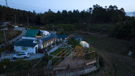 【成都近郊黄龙溪·214号院】4房花园小院，双流，村子里的乡野小院，柴火灶，带庭院、儿童游玩滑滑梯、夏季泳池、私汤池、厨房垂钓ss 商品图4