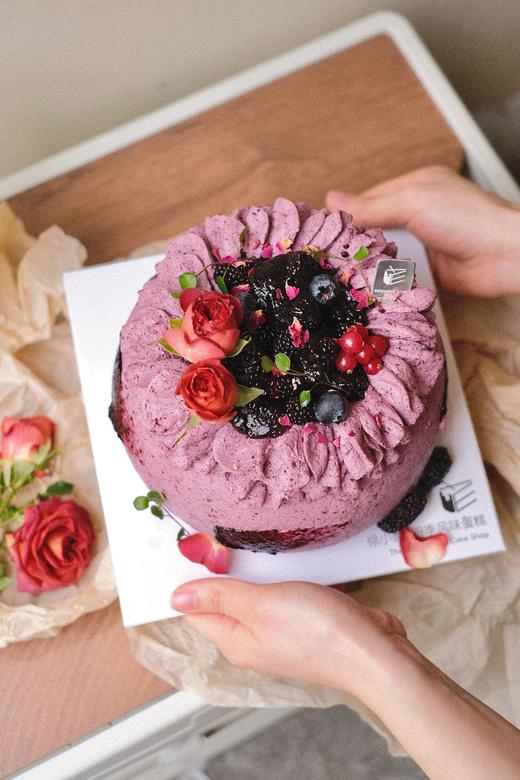 【桑葚莓果三重奏】满满的花青素蛋糕，酸甜可口（孕妇不可食用） 商品图1
