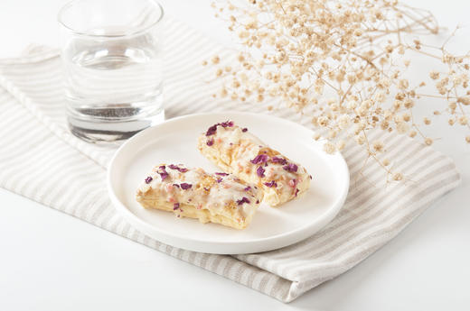 玫瑰味塔塔酥 口感千层酥脆 门店热卖 【单个高透卷膜包装】 保质期180天【国潮点心系列】 商品图4