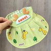 【舒适亲肤，婴儿防晒帽！】婴幼儿帽子夏季遮阳空顶帽宝宝，超萌透气薄款防晒男女童沙滩太阳帽！ 商品缩略图9