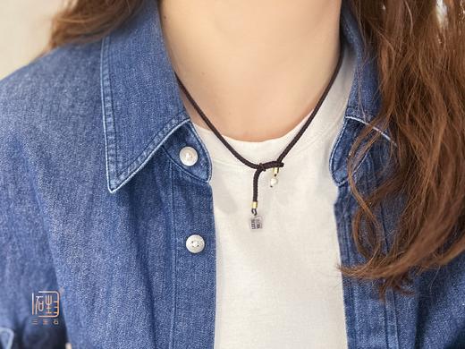 天然巴洛克珍珠咖啡绳项链+手链 商品图6