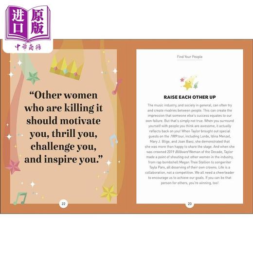 【中商原版】更像泰勒.斯威夫特 Be More Taylor Swift 英文原版 人物图画传记绘本 图画故事书 精装进口图书 音乐人物传记 DK 商品图4