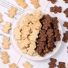 180g 焙多夫尚嘉 小熊形饼干 卡通爱心小熊饼干 儿童节甜品装饰烘焙甜点慕斯蛋糕点缀装扮 商品缩略图2