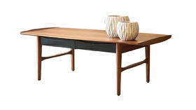 Hilary 茶几中古曲面茶几，轻盈简约