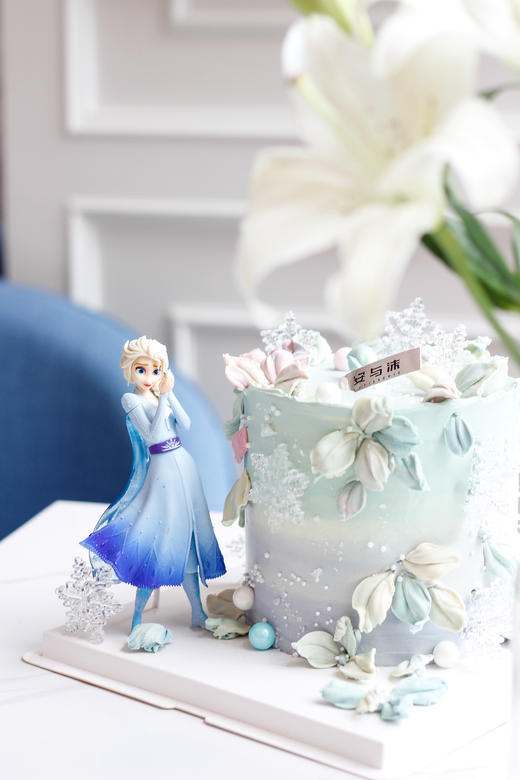 爱莎刮花蛋糕 商品图0