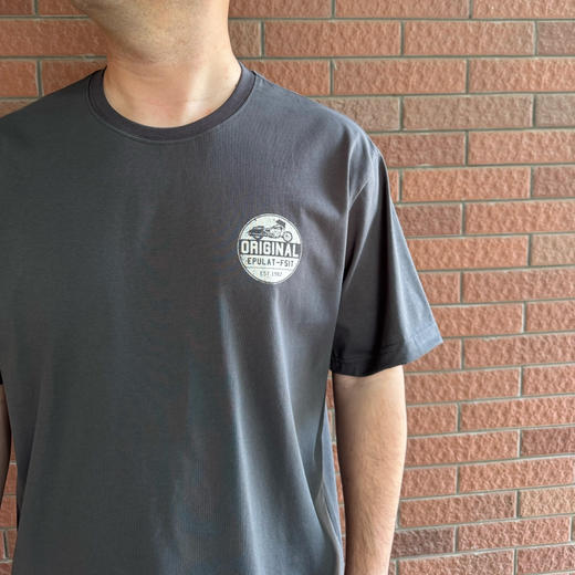 男士美式摩托车数码印花 棉质短袖Tee【包邮+三天无理由tui换】 商品图2