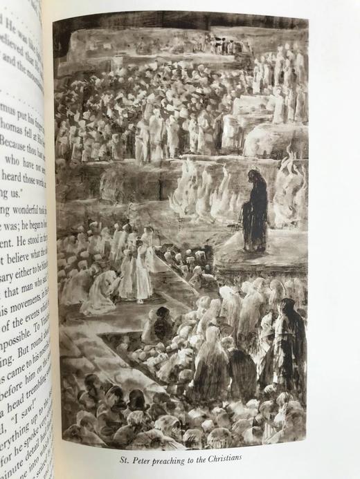 诺奖作品！显克维支《你往何处去》 32幅插图 精装16开带书匣 商品图6