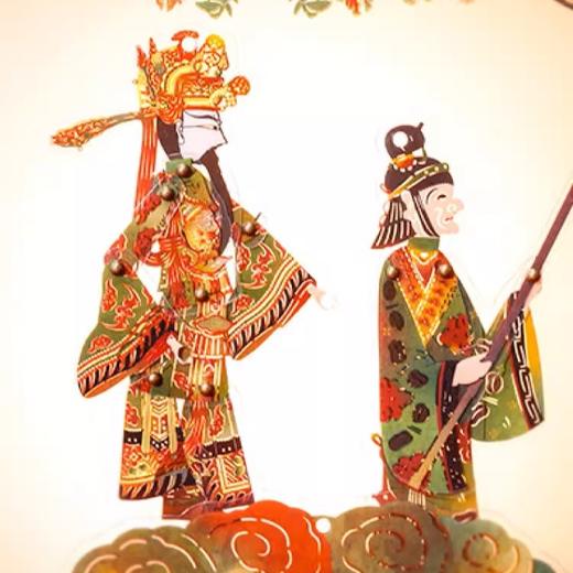 【毕业礼物】成都博物馆 天官赐福DIY皮影戏礼盒 传统文化皮影玩具生日礼物 商品图4