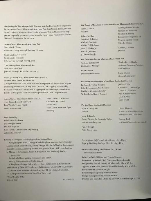 领航西方：乔治·宾厄姆笔下的河流 174幅彩色10幅黑白插图 精装大16开 商品图4