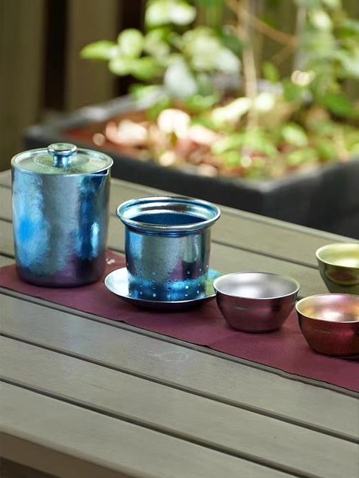 7F荣品生活-钛度泡茶器套装瀚海蓝 商品图3