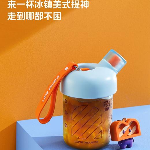 览萌吸管杯子大容量高级高颜值便携式耐高温食品级防摔果茶奇趣杯 商品图1