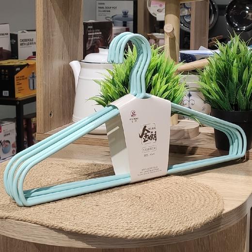 金朗806加粗浸塑衣架6支装23*46CM 商品图0