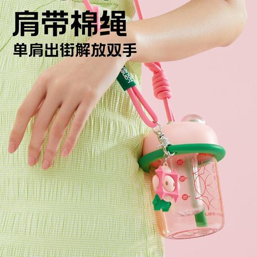 览萌吸管杯子大容量高级高颜值便携式耐高温食品级防摔果茶奇趣杯 商品图2
