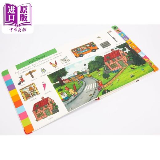 【中商原版】波西和皮普 单词大书 Pip and Posys Big Book of Words 英文原版 儿童纸板绘本 早教学习词汇纸板书翻翻书 进口 商品图2