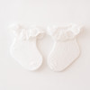 【2双装！可爱超萌宝宝花边袜】春季新品宝宝袜子蝴蝶结蕾丝花边袜女童公主袜白色舞蹈中筒袜 商品缩略图5