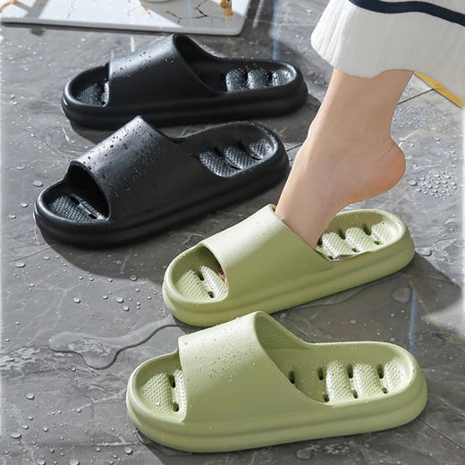 拍2付1～男女同款～防滑家居凉拖拖鞋 商品图1