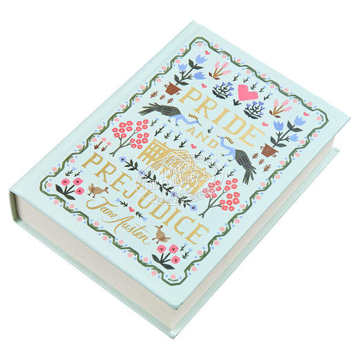 【中商原版】盛开的海雀系列 傲慢与偏见 Pride and Prejudice 英文原版 Jane Austen illustrated by Anna Bond 名著 商品图2