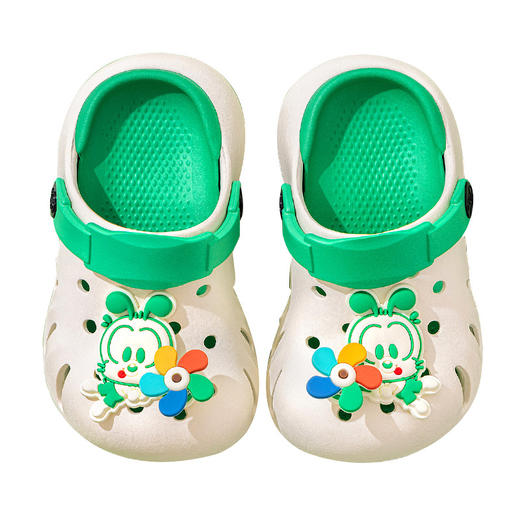 巴布豆儿童拖鞋夏季家居室内外男童女孩幼儿防滑小童软底洞洞鞋大 商品图4