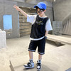男童短裤套装夏款中大童运动两件套夏季儿童篮球服速干小男孩衣服 商品缩略图1