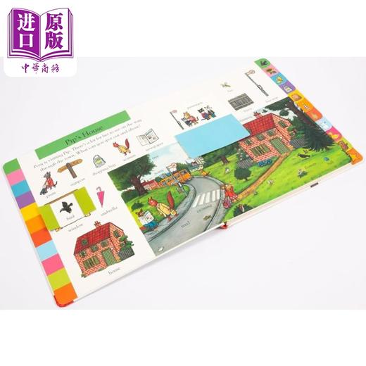 【中商原版】波西和皮普 单词大书 Pip and Posys Big Book of Words 英文原版 儿童纸板绘本 早教学习词汇纸板书翻翻书 进口 商品图3