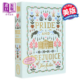 【中商原版】盛开的海雀系列 傲慢与偏见 Pride and Prejudice 英文原版 Jane Austen illustrated by Anna Bond 名著