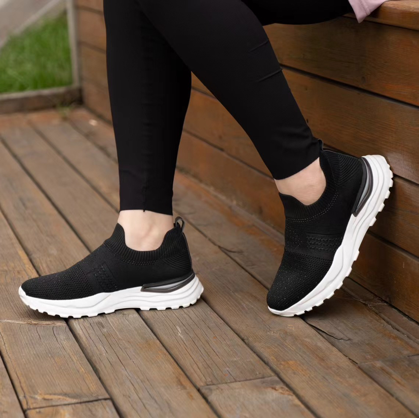 现货，下单72小时内发货【一脚蹬—懒人鞋】弹力飞织，包裹不束缚，久穿不累！