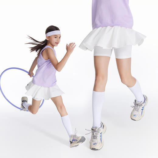 onmygame女童半身裙夏季学生防走光运动裙裤假两件短裙2024新款 商品图1