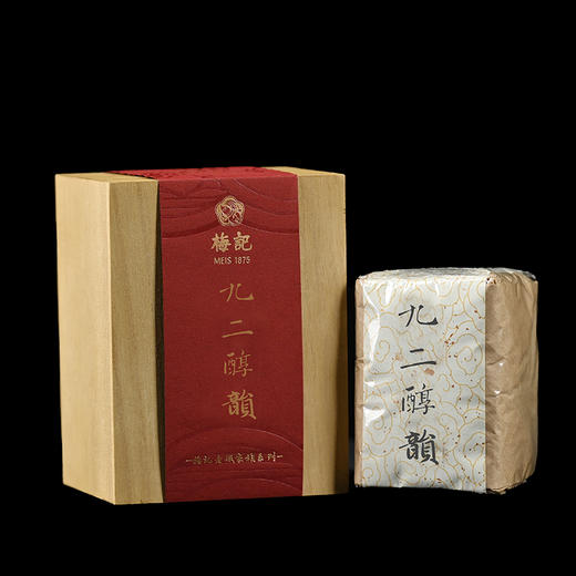 梅记1992年醇韵老铁 100g 宜品宜藏 陈年铁观音老乌龙茶 商品图1