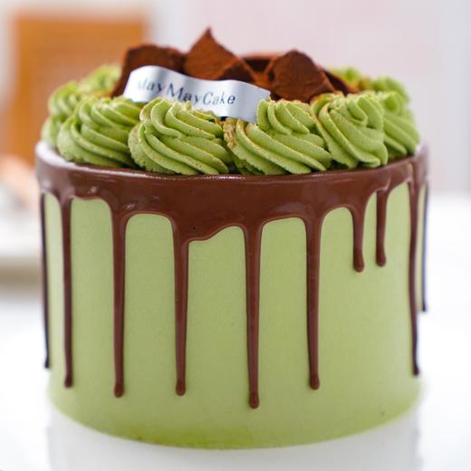 抹茶生巧蛋糕（巧克力胚）  【4731】 商品图3