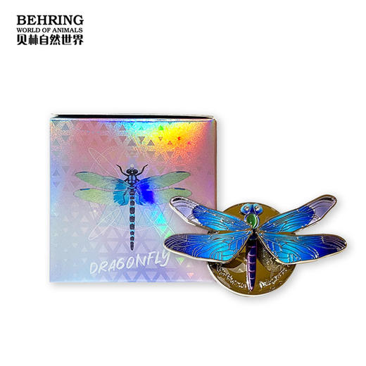 贝林自然世界X上海自然博物馆-自然瑰宝-蜻蜓系列冰箱贴 商品图2