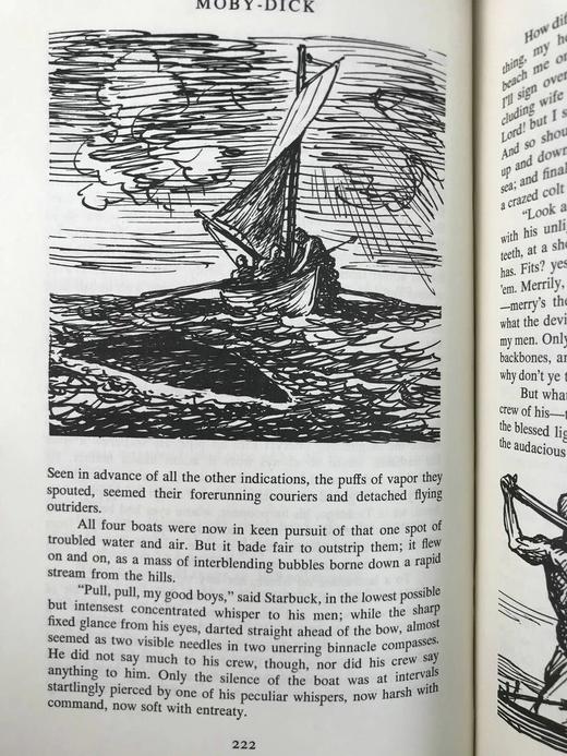 梅尔维尔《白鲸》 约百幅插图 精装18开 商品图6