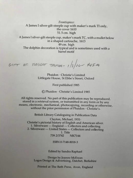 英美银器图史 千余幅插图（140幅彩色） 精装16开 商品图4