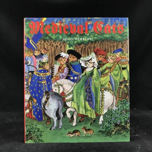 猫咪版中世纪艺术图集 31幅彩色插图 精装18开 商品图0