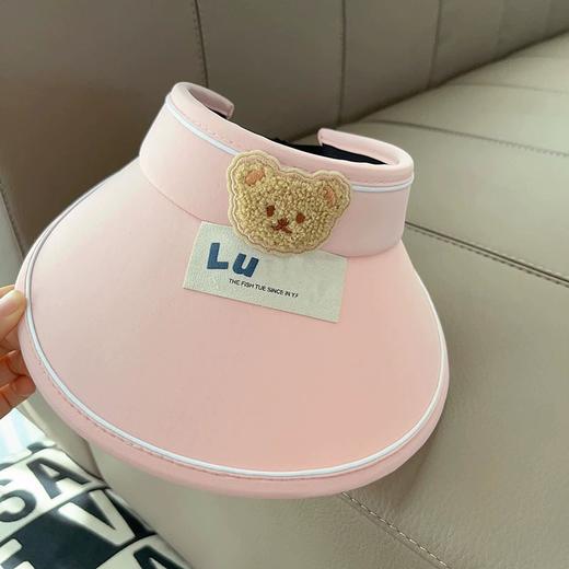 【五一出游 宝宝必备】新款夏季儿童防晒帽子，男女童遮阳防晒，宝宝可爱大帽檐，超萌空顶设计，让宝宝的小脑袋得到充分的呼吸，时尚款式更是让宝宝与众不同。赶紧带着你可爱的小天使一起来感受夏日的清凉吧！ 商品图13