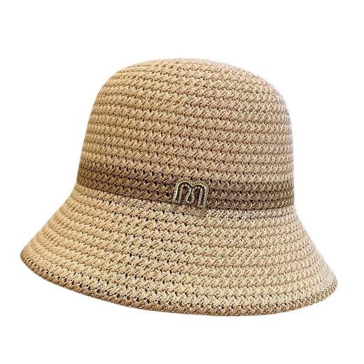 【百变渔夫，日系显脸小帽】网红款镂空设计带来透气性，M字母点缀独具特色。素颜遮脸，展现女性恬静优雅，折叠便携，随意搭配。 商品图7