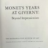 莫奈在吉维尼的岁月（1995） 115幅插图（81幅彩色）含拉页插图 精装16开 商品缩略图3