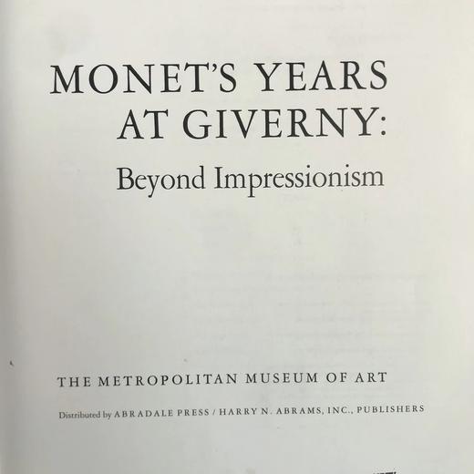 莫奈在吉维尼的岁月（1995） 115幅插图（81幅彩色）含拉页插图 精装16开 商品图3