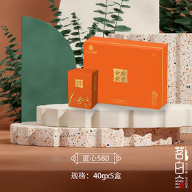 【2026·安吉白茶】匠心580礼盒（40gx5盒）