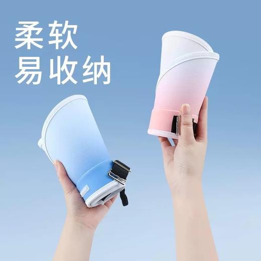 【外出旅行，加宽12cm大帽檐】夏日时尚必备！空顶遮阳，防晒护肤。女孩们的沙滩party必备：可折叠调节渐变空顶防晒帽。升级版加宽帽檐SPF50+，显瘦小脸渐变色设计，让你美丽绝伦！ 商品图2