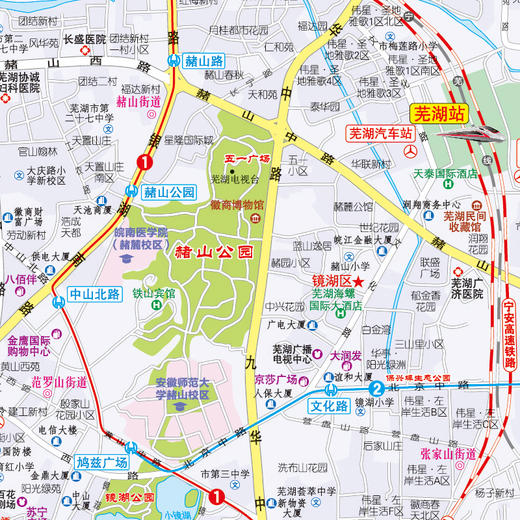 芜湖 City城市地图 商品图5