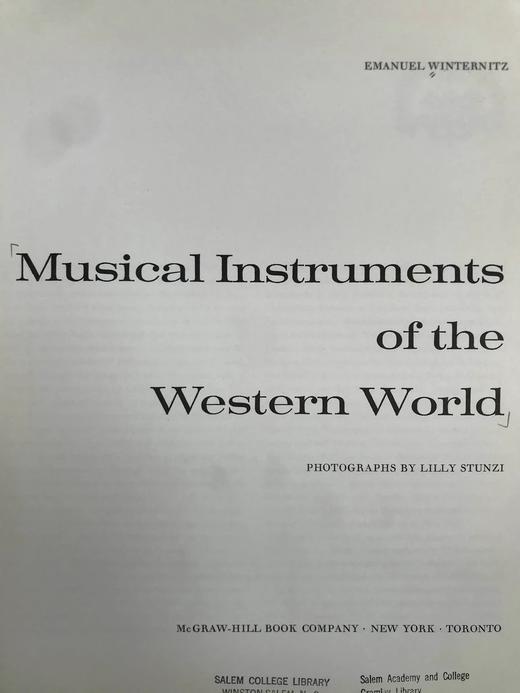 西方世界乐器图集 100幅插图 精装大16开 商品图2