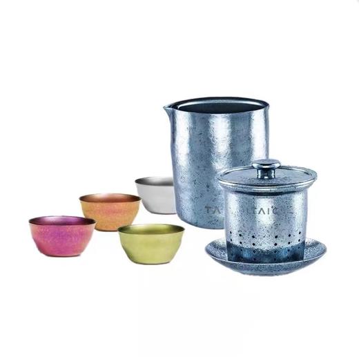 7F荣品生活-钛度泡茶器套装瀚海蓝 商品图1