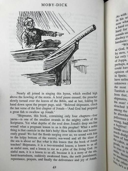 梅尔维尔《白鲸》 约百幅插图 精装18开 商品图13