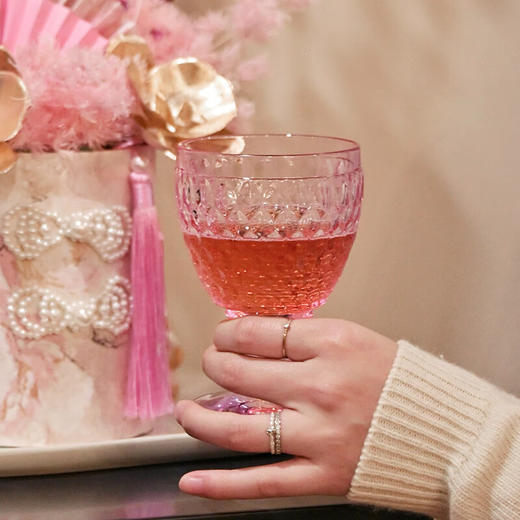 【样品清仓特惠6折，无原包装】德国唯宝（Villeroy&Boch）多巴胺水晶杯 红酒杯 精美高端礼盒 生日礼物 商务送礼 中国红  200ml 商品图3