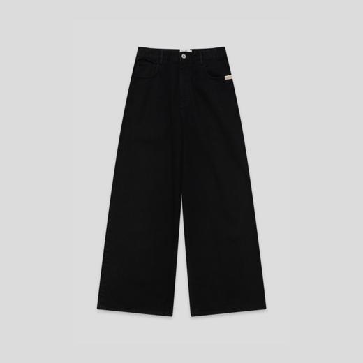 GOODBAI GOODEES水洗阔腿牛仔长裤 商品图2