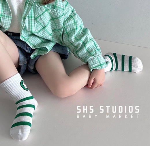 儿童中筒网眼袜（h锁） 商品图3