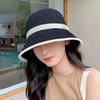 【百变渔夫，日系显脸小帽】网红款镂空设计带来透气性，M字母点缀独具特色。素颜遮脸，展现女性恬静优雅，折叠便携，随意搭配。 商品缩略图6