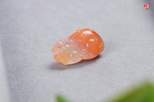 南红冰飘吊坠【霸王貔貅】  配精美挂绳 商品图3