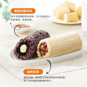五芳斋 速冻饭团组合装 奥奥卤肉饭团 150g*6只 速冻早餐食品微波即食 商品图6